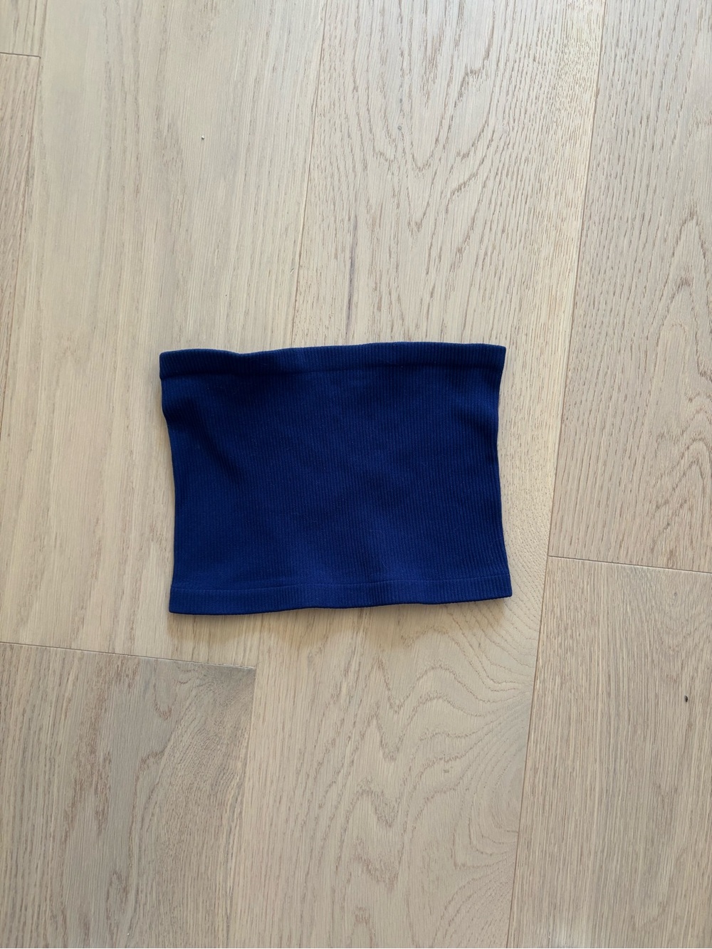 Free People Ribbed Royal Blue Tube Top